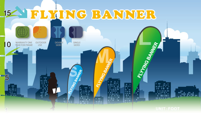 Flying Banner - YIDISPLAY DISPLAY EQUIPMENT CO.,LTD. Wholesale 
